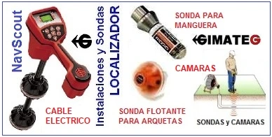 localizador navitrack-scout sondas camara cable arquetas gimateg