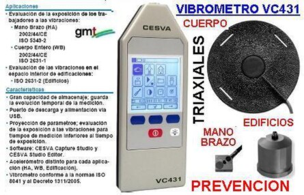 vibrometro PRL venta alquiler gimateg