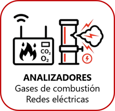 enlace analizadores combustion y red electrica GimateG