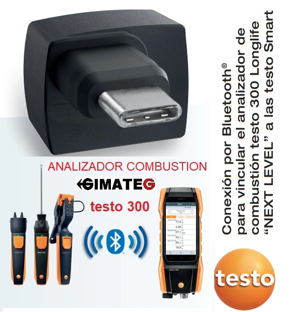 accesorios analizador gases combustion testo 300 dilusion gimateg