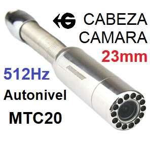 camara diametro 12 ó 14mm x 30 metros para tubos ForG GimateG