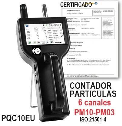 contador particulas y masa en aire ,venta y alquiler GimateG