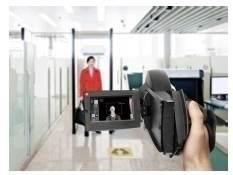 camara seguridad detección personas con fiebre testo gimateg