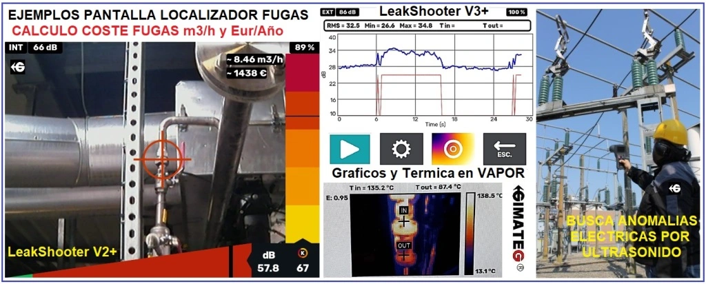 grafico Purgador vapor OK funcionamiento LK000V3 gimateg