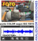 foto con puntos color ISO10816 VShooter+ gimateg