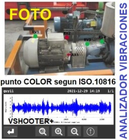 foto con puntos color ISO10816 VShooter+ gimateg