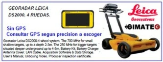 Georadar Leica ds2000 consulte a GimateG
