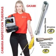 camara 12mm x30m+contador inspeccion tubos GKAMI gimateg