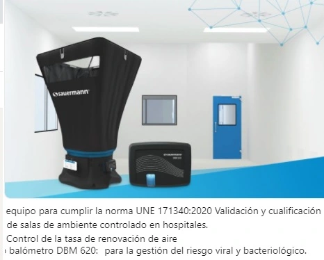 balometro dbm620 UNE 171340.2020 venta y alquiler gimateg