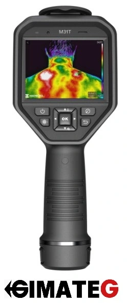 deteccion personas con FIEBRE con camara termica Testo 890 GimateG