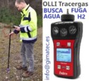 ir a gastraza busca fugas agua OLLI tracergas H2 gimateg