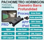 pachometro barras hormigon PM8000pro profometer proceq gimateg