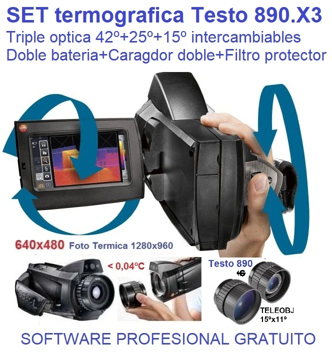 camaras termograficas profesionales testo 890 gimateg