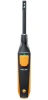 Termohigrómetro Testo 605i para medición de humedad y temperatura en interiores y conductos, ideal para climatización, PRL y detección de riesgo de moho con App Testo Smart
