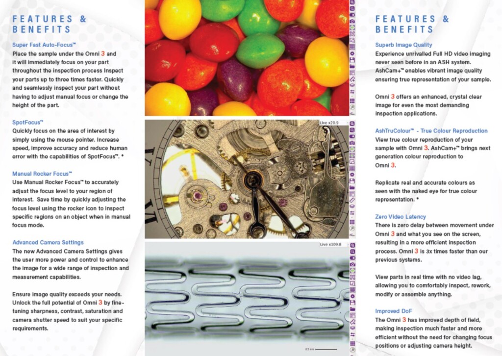 beneficios video amplificador omni3 ASH gimateg