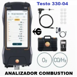analizador combustion testo 300 venta alquiler gimateg