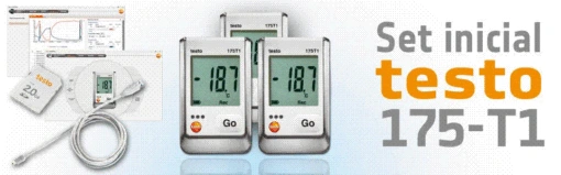 Dataloger aire ambiente testo 175  gimateg