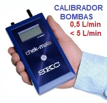 Calibrador BOMBAS muestreo personal para prevencion PRL