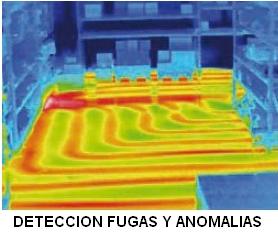 Localizador termografico fugas calefaccion gimateg