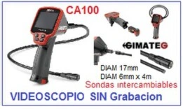 videoscopio CA100 sin grabacion