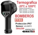ir a termografia BOMBEROS gimateg distribuidor Hikmicro FT31
