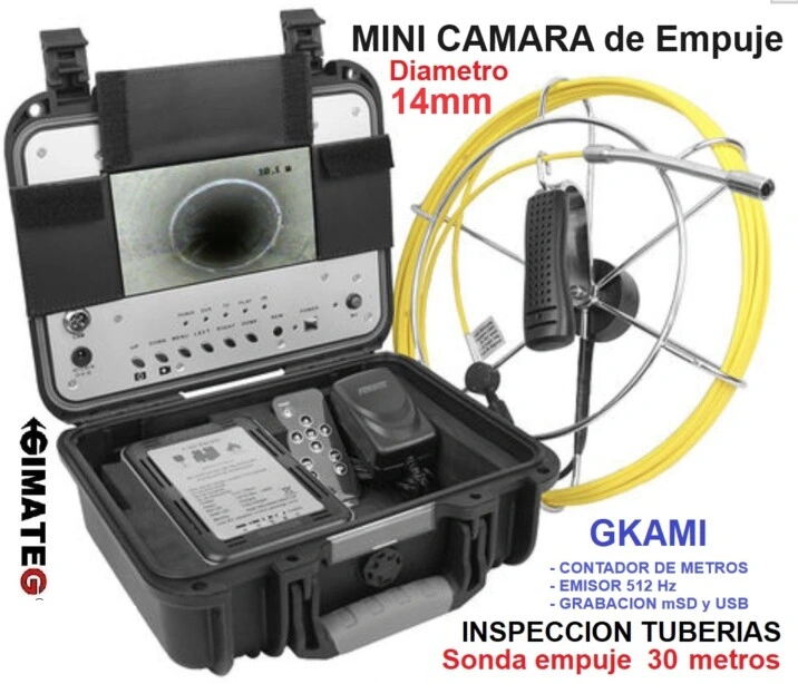 minicamara inspeccion tuberias minCord5 gimateg