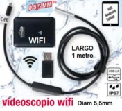 videoscopio wifi basico diametro 5,5mm semirigido gimateg