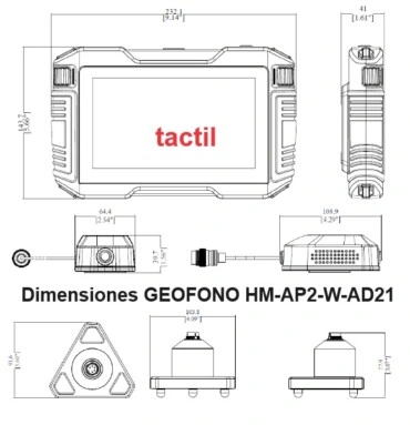 uso busca fuga agua en interior viviendas HM-Ad21 gimateg