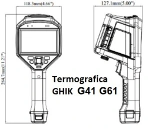 termografica hikmicro G31 G41 G61 industria medicina edificios gimateg