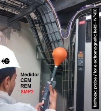 Medidor SMP2 radiaciones campos electromagneticos industria GimateG