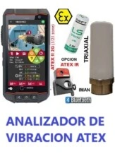 analizador vibracion atex triaxial con foto maquina VSHOOTER GimateG