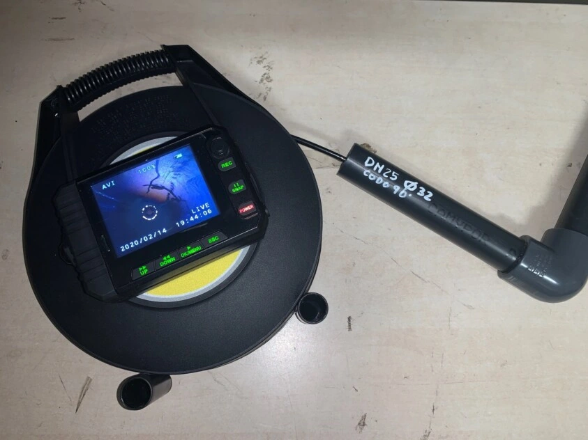 MINI camara 13mm inspeccion tubos mCord4 gimateg