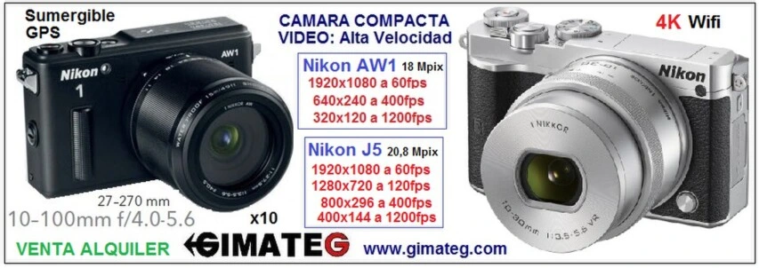 Alquiler y Venta camaras alta velocidad