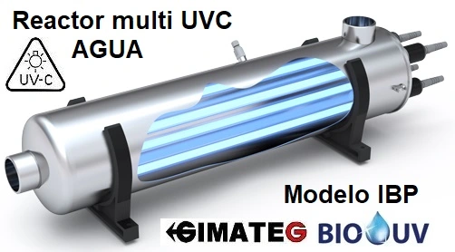 reactor esterilizacion agua UVC BioUV GimateG
