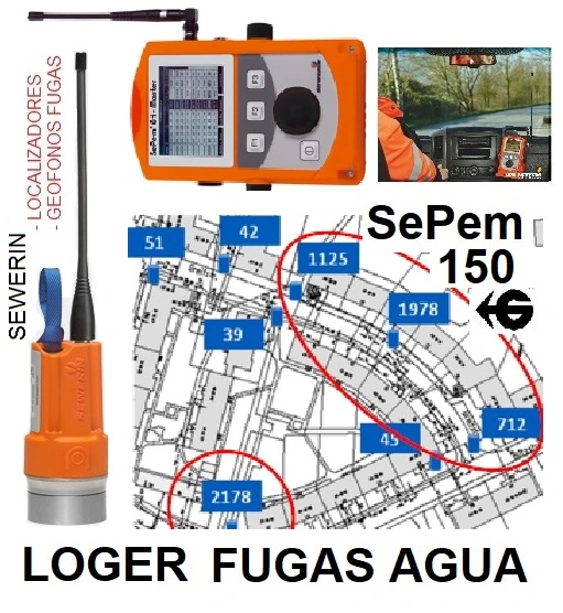 control fugas agua mapas municipios sewerin sepem gimateg