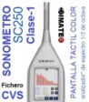 sonometro acustico cesva 250 clase 1 facil uso venta alquiler gimateg