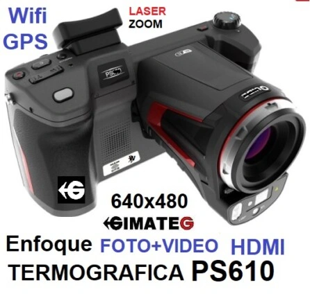 termografica sensible guide PS610 GPS y Video en venta alquiler gimateg