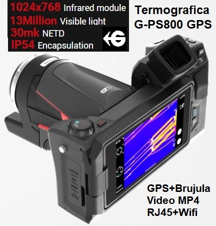 camaras termograficas alta resolucion guide PS800 gimateg