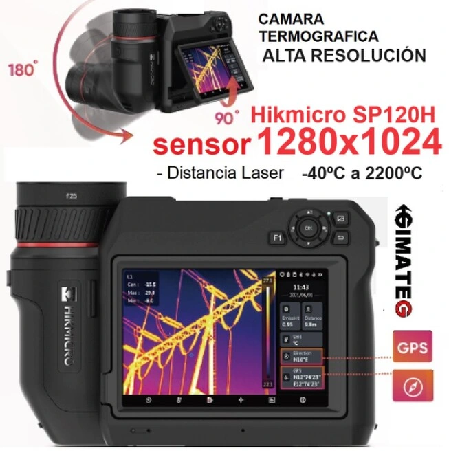 iir a termografia gimateg distribuidor Hikmicro sp120H