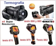 camaras termograficas venta alquiler GimateG distribuidor testo