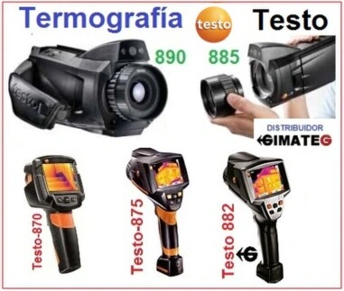 alquiler camara termica termografia gimateg distribuidor testo