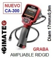 videoscopio industrial ridgid CA350 semirigido 17mm