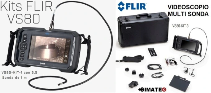videoscopio camara termografica Flir VS80  gimateg